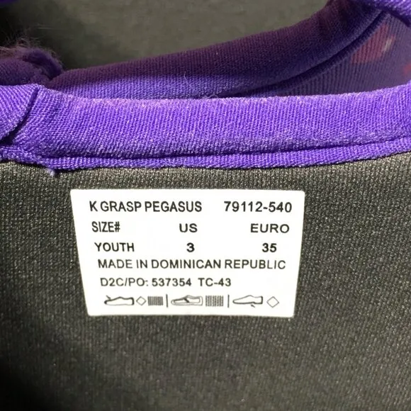 Bogs Boots Kids Sz 3 Grasp Pegasus Purple Waterproof Winter Snow Rated -22°F