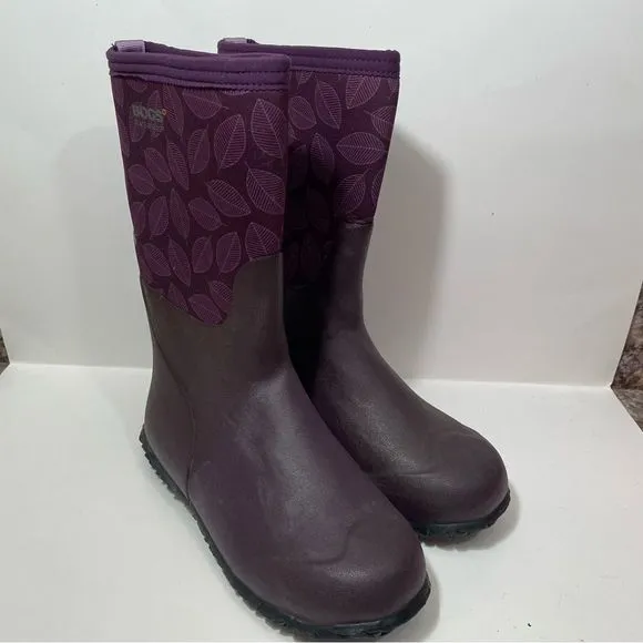 Bogs Neo-Tech Purple Insulated Waterproof Winter Boots