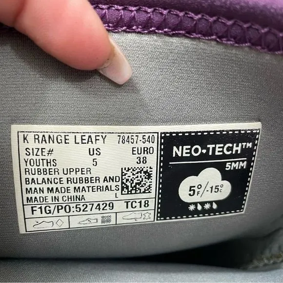 Bogs Neo-Tech Purple Insulated Waterproof Winter Boots