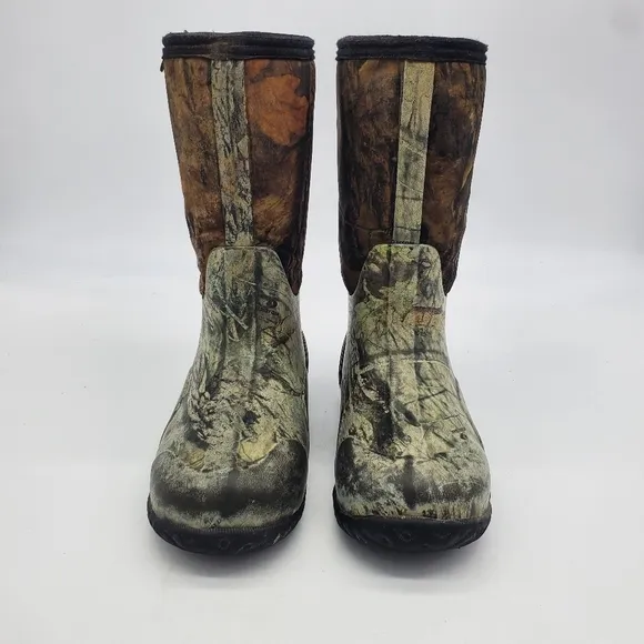 Bogs Shoes Youth 2 Boots 30 Below Mossy Oak Camo High Waterproof Camouflauge