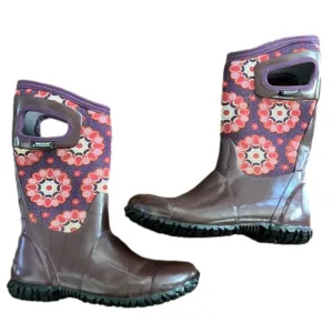 BOGS Winter Boots - Kaleidoscope Pattern - Snow &amp; Rain