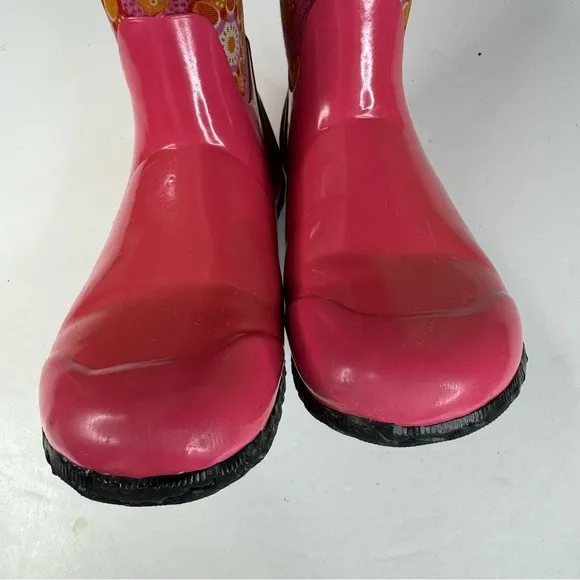 Bogs Youth Pink Kaleidoscope Winter Boots Size 4