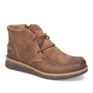 BORN | Analia Moc Toe Chukka Ankle Boot in Tan Leather | Sz 10