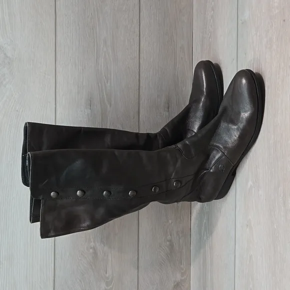 Born Women Tall Riding Boots shoes sz 9