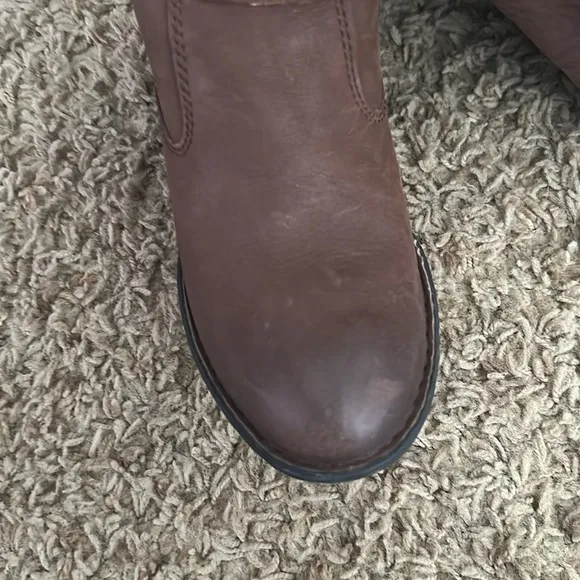 Born | Women’s D51206 NOLAH Equestrian Brown Leather Riding Boots | 7