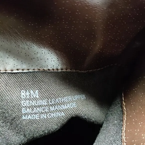 BP Genuine Leather Pull On Western Equestrian Knee High Boots Matted Brown 8.5M