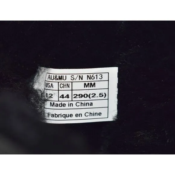 C8 NIB AU &amp; MU AUSTRALIA N613 Wmns Sheepskin Fur Winter Snow Boots Size 12