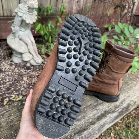 Cabela’s Outfitter Goretex Thinsulate Brown Leather Hiking Boots Men's 7.5 EE