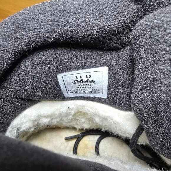 Cabelas Thinsulate Dry Plus Thinsulate Ultra Mens Size 11D Winter Boots 83-0234