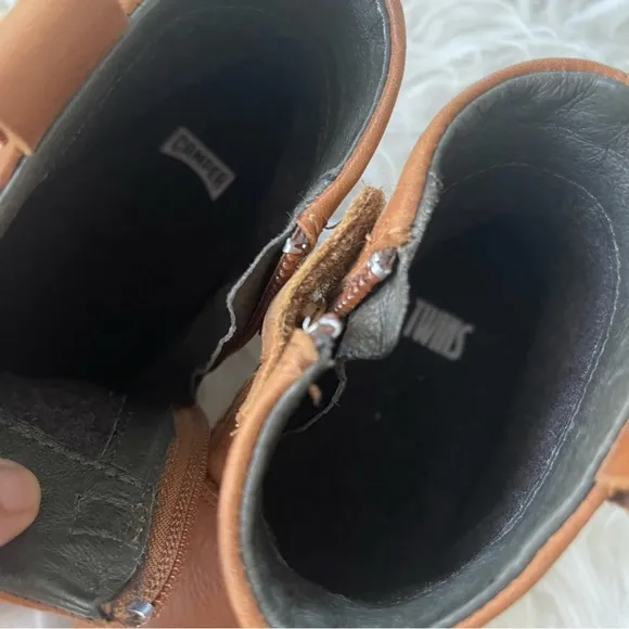 Camper Leather Boots Kids size 1