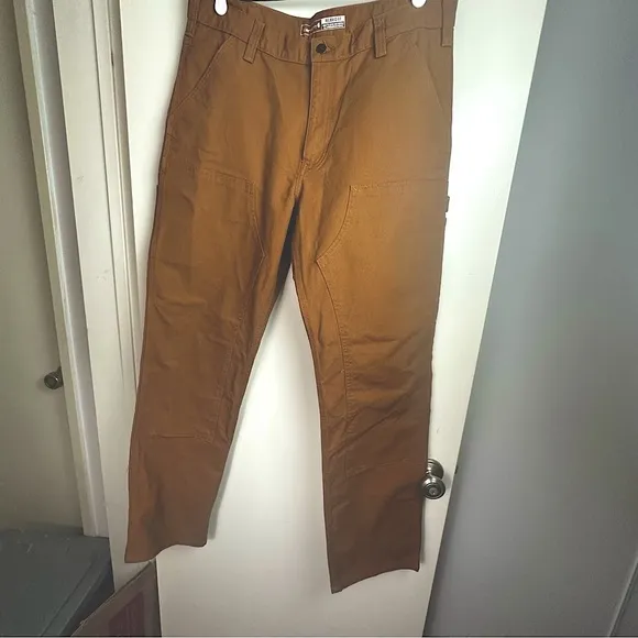 Carhartt Duck Double Front Relaxed Fit Rugged Flex Utility Work Pants NWT 36X34
