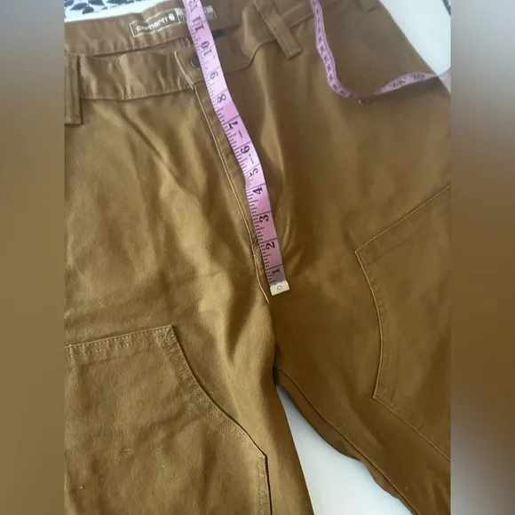 Carhartt Duck Double Front Relaxed Fit Rugged Flex Utility Work Pants NWT 36X34