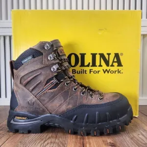 Carolina 7&quot; Gravel PC2 Waterproof Comp Toe 4x4 Hiker Work Boots CA4558 Men 8.5EE