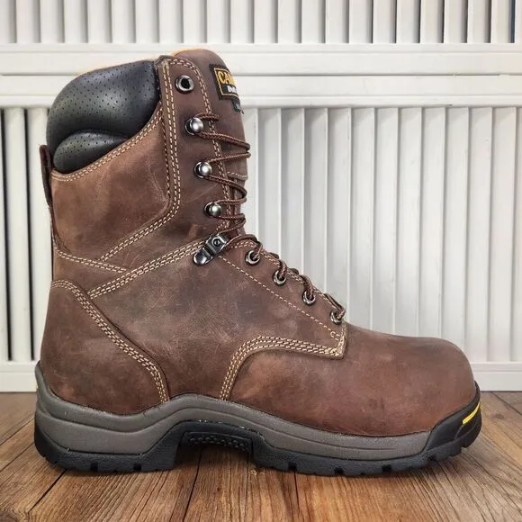 Carolina 8&quot; Waterproof Insulated Broad Comp Toe Work Boots CA8521 Mens Sz 9.5 EE