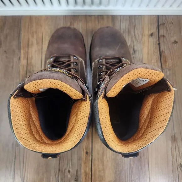 Carolina 8&quot; Waterproof Insulated Broad Comp Toe Work Boots CA8521 Mens Sz 9.5 EE