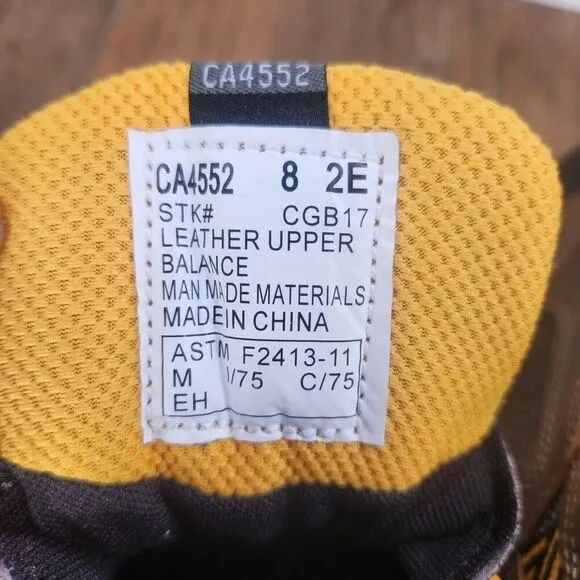 Carolina CA4552 Waterproof Composite Toe 4x4 Hiker Work Boots Mens Sz 8 EE Wide