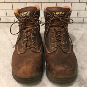 Carolina Work Boots Mens 15 Brown Safety Composite Toe Insulated CA5520 Leather