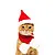 cat christmas hat with muffler, pet dog santa hat and scarf christmas costume for puppy kitten cats and dogs