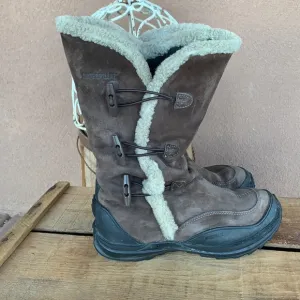 Caterpillar Polartec Suede Leather Winter Boots