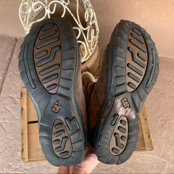 Caterpillar Polartec Suede Leather Winter Boots