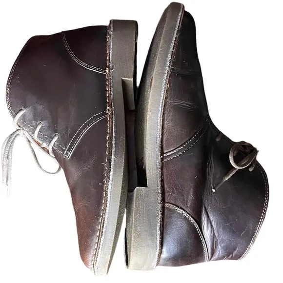 Chaps Leather Boots Size 10