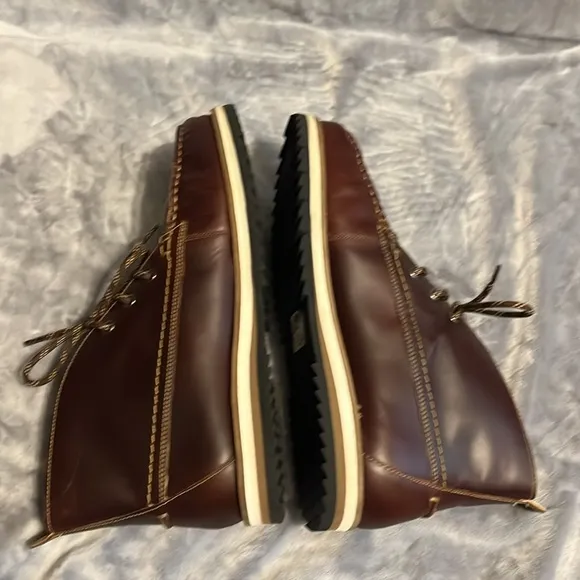 Clarks Durston Mid Beeswax Leather Lace-Up Boot