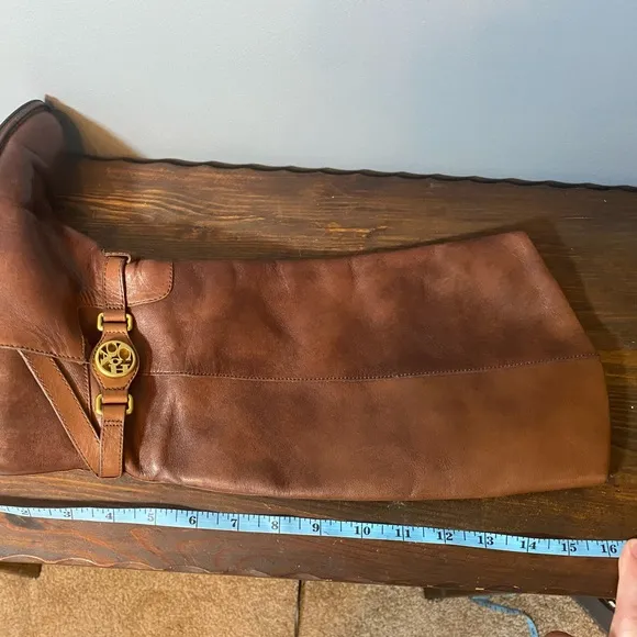 Coach Mysie Leather Riding Boots