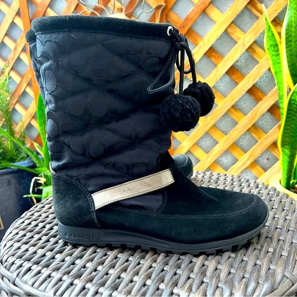 Coach Winter Boots size 10B