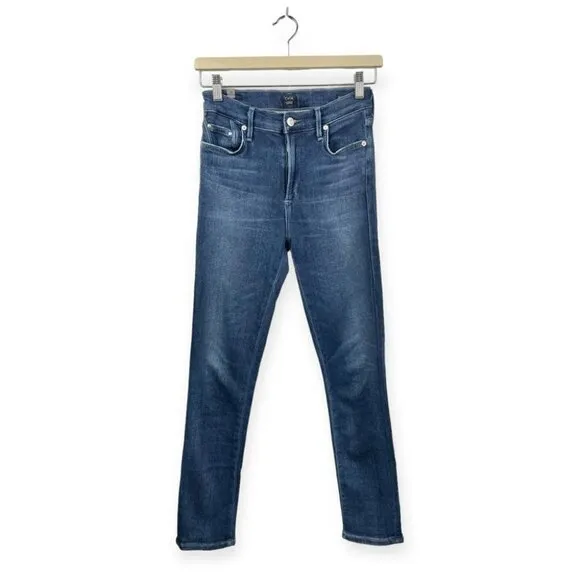 COH Rocket High Rise Skinny in Rival Blue Dark Wash Size 28