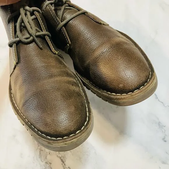 Cole Haan Chukka Boots Mens 9 Stitch Out Zero Grand Brown Leather