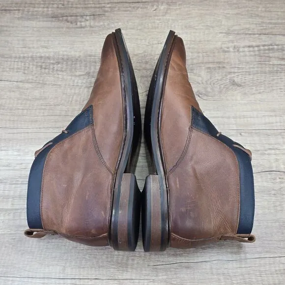 Cole Haan Graydon Men's Size 9M Brown Leather Chukka Boots (C24141)