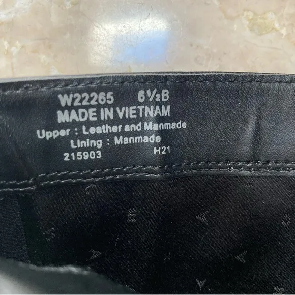 Cole Haan Idah Women's Black Leather Equestrian Riding Boots, Size 6.5