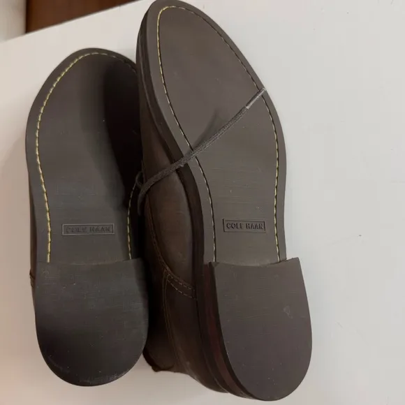 Cole Haan Men's Brown Leather Boots