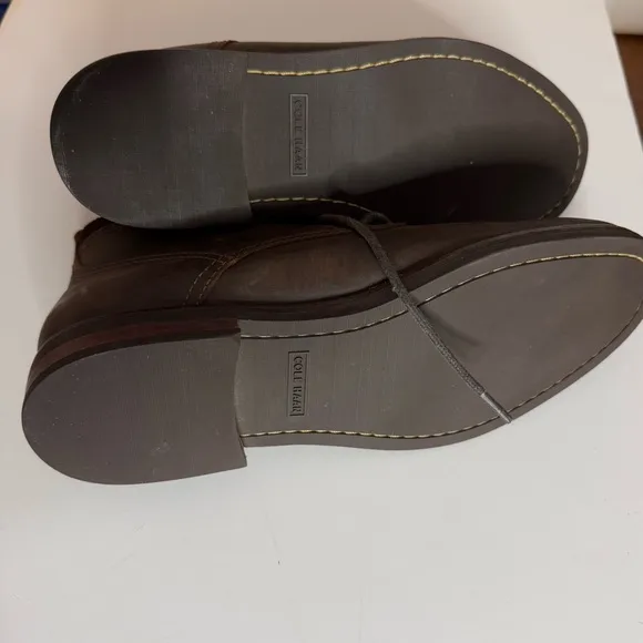 Cole Haan Men's Brown Leather Boots