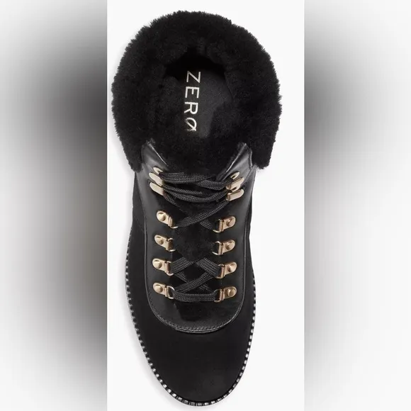 COLE HAAN ZEROGRAND Leather &amp; Wool Hiking Boot Casual WearWomen’s Size 8 NEW