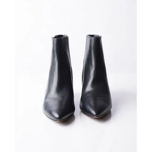 Cole Haan Etta Womens Black Leather Chelsea Ankle Boots Booties Sz 9.5 Grand 360