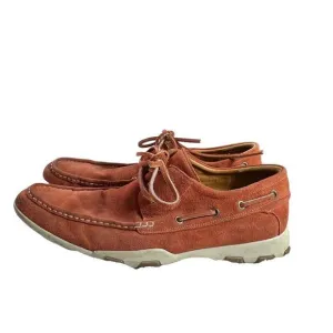 Cole Haan Cinnamon Brown Suede Lace Up Water Proof Shoes