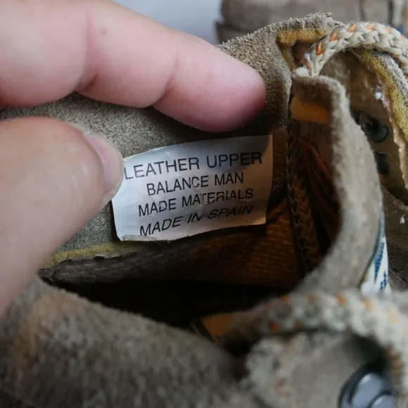 Colorado Khaki Suede Hiking Ankle Boots Men Size 5 (Womens Sz 6.5) Made …