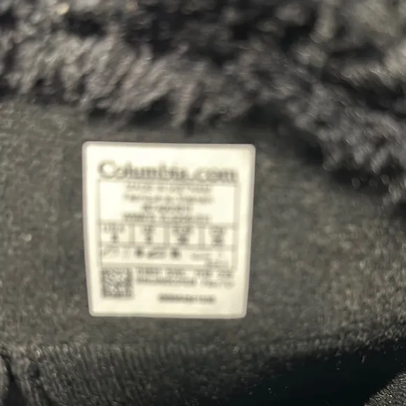 Columbia Black Winter Rain Boots with Fuzzy Lining