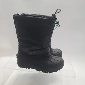 Columbia Boots Youth Unisex Black Size 6Y Boys‎ Girls Winter Snow BY1324-012