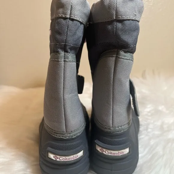 Columbia Gray Waterproof Winter Snow Boots