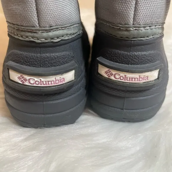 Columbia Gray Waterproof Winter Snow Boots