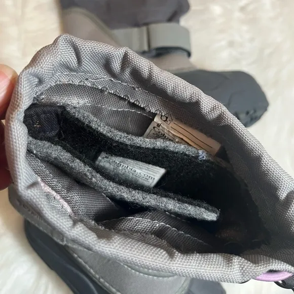 Columbia Gray Waterproof Winter Snow Boots