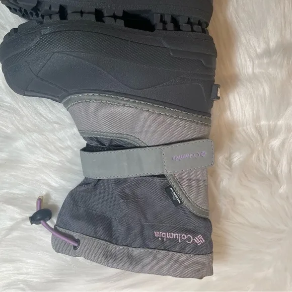 Columbia Gray Waterproof Winter Snow Boots