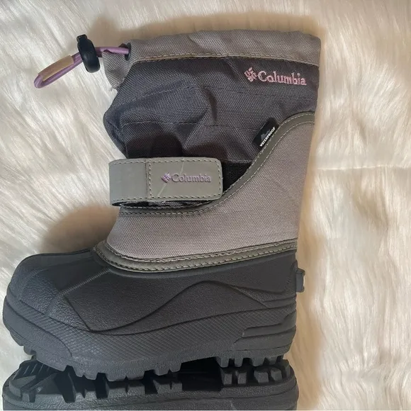 Columbia Gray Waterproof Winter Snow Boots