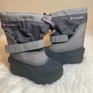 Columbia Gray Waterproof Winter Snow Boots