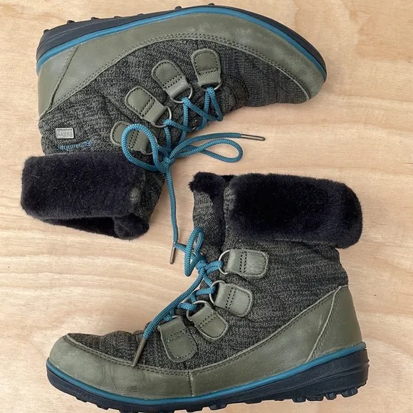 COLUMBIA Heavenly Chimera Womens Winter Boots size 6