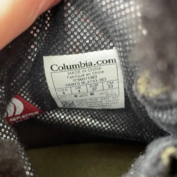COLUMBIA Heavenly Chimera Womens Winter Boots size 6