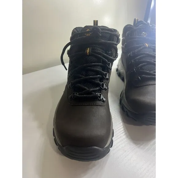 Columbia Men’s Newton Ridge Plus II Waterproof Hiking Boots Cordovan Size 7