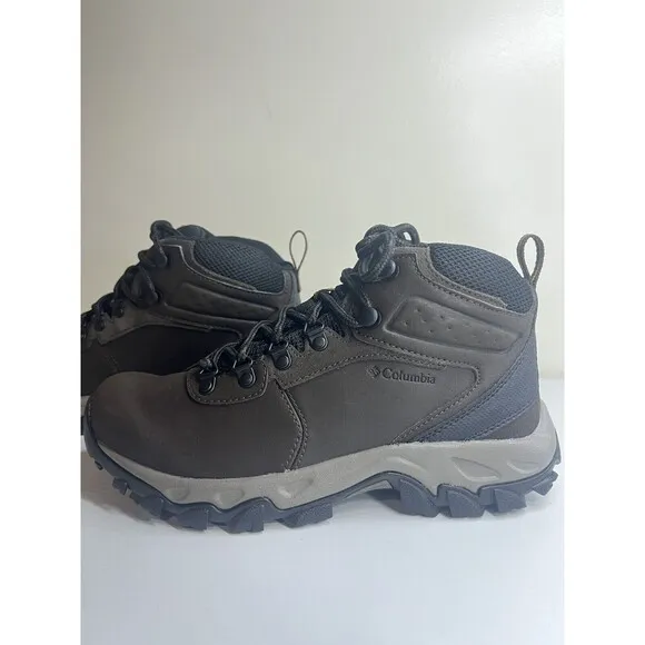 Columbia Men’s Newton Ridge Plus II Waterproof Hiking Boots Cordovan Size 7